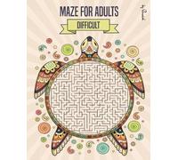 Penciol Press Maze for Adults Difficult (Tascabile)