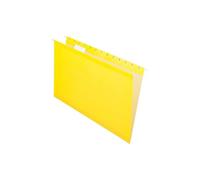 Pendaflex 04153 1/5 YEL - Cartelle sospese rinforzate, formato legale, taglio 1/5, 25/BX (4153 1/5 YEL)
