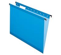 Pendaflex Surehook reinforced Hanging file Folders Letter Blue
