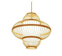 Pendant in Chinese Style Retro Décor LED Hanging Light Pack Interior Flush Mount Chandelier for Dining/Living/Bedroom Kitchen Restaurant(60 * 55cm)