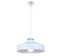Pendant Lamp - Creative Home Decorative Hanging Lights, Living Room Droplight with E27 Base, Personality Restaurant Chandelier, for Kitchen Island(White,15.7in)
