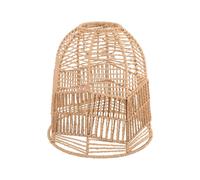 Pendant Lamp Shade Small Light Cover E27 Base Socket Indoor Use Light Brown 23.5x20.5cm 1Pcs