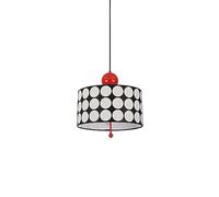 Pendant Light, French Retro Minimalist Nordic Pendant Lamp, Screw Wrought Iron Ceiling Lighting, Glass Hanging Light,Red Black White Chandelier,lampshade Kitchen Bedroom Corridor Hotel Decoration