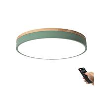 Pendant Light, Minimalist Promise Dimming LED Ceiling Light Fixture Color Macaron Ceiling Lamp Scandinavian Design Flush Mount Ceiling Lighting Energy Saving Round Panel Light for Bedroom, Living Roo