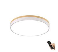Pendant Light, Minimalist Promise Dimming LED Ceiling Light Fixture Color Macaron Ceiling Lamp Scandinavian Design Flush Mount Ceiling Lighting Energy Saving Round Panel Light for Bedroom, Living Roo