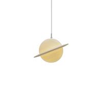 Pendant Light, Romantic Creative Planet Pendant Light Fixture,V-intage Farmhouse Aisle Hanglamp, Retro Country Decoration Bulb E27 Ceiling Chandelier for Kitchen Island Warehouse Garage.(30)