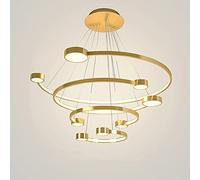 Pendant Lights, Ayuxian Living Room Dimming Chandelier Restaurant Pendant Lights Kitchen Anging Lights Remote Dimming Pendant(25+40+60+80cm)