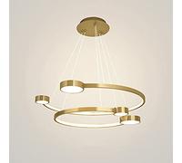 Pendant Lights, Ayuxian Living Room Dimming Chandelier Restaurant Pendant Lights Kitchen Anging Lights Remote Dimming Pendant(40+60cm)