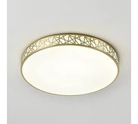 Pendant Lights, Chandelier LED Copper Ceiling Lights Dimming Ceiling Light Dimmable Round Shape Pendant Light Acrylic Lampshade Ceiling Light Kitchen Living Room Bedroom Hallway Corridor Balcony Pend