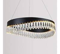 Pendant Lights, Chandelier LED Crystal Stainless Steel Golden Chandelier Lighting Suspens Luminaire Lampen for Dinning Room Indoor Lighting Pendant
