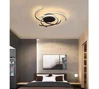 Pendant Lights, Chandelier LED Flush Ceiling Lights Dimmable Ceiling Lamp Flush Mount Round Spiral Flower Shape Chandelier Remote Control Kitchen Dining Table Office Ceiling Lighting 72W Penda