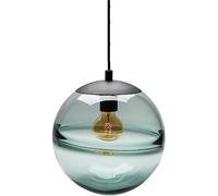 Pendant Lights, Globe Glass Chandelier V-intage Glass Pendant Light Dining Room Ceiling Light Fixture Compatible with Kitchen Island Bedroom Hallway Living Room Pendant