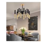 Pendant Lights, LED Chandelier Hanging Light Fixture Chandelier Compatible with The Kitchen Pendant Light Lamps Compatible with Living Room Indoor Lighting Pendant 12 Head Gold(12 Head)