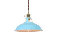 Pendant Lights, LED Chandelier Lamp - Personality Iron Hanging Light Pot Lid Shape Metal Pendant Lamp Retro Chandelier Ceiling Light Lighting Fixture Compatible with Restaurant Cafe Decorat