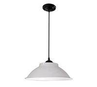 Pendant Lights, LED Chandelier Lamp Pot Lid Shape Metal Chandelier Single Head Hanging Light Ceiling Pendant Lamp Restaurant Cafe Decorat Lighting Fixture Adjustable Height LED Chand