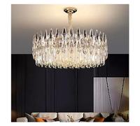 Pendant Lights, Style - Home Decor Dining Room Pendant Lamp Lights Indoor Lighting Crystal Chandeliers & LightsRound Hanging Classic Pendant(RC dimming,Diameter 100CM)