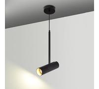 Pendant Spotlight Modern Drop Ceiling Aent Spot Lighting Indoor Adjustable Hanging Light Modern Directional Spotlights for Living Room Kitchen Island Bedroom Restaurant(Dark)