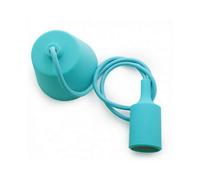 Pendel in silicone Tiffany a sospensione 1 x E27 Novaline