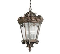Pendelleuchte Antico Alluminio Vetro Vintage Opulente Lampada Esterno Balcone