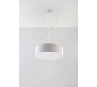 Pendelleuchte Bianco Ø35cm Moderno Luce a Sospensione Coperta Lampada da Cucina