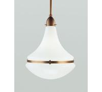 Pendelleuchte Cucina Vetro Berlino Ottone Ø34 CM E27 Sospensione Stile Liberty