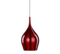 Pendelleuchte Di Anodizzato Alluminio Rosso Lampada da Soffitto Pendente Ø12cm