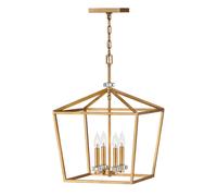 Pendelleuchte Gabbia Schermo 40,5 CM Larghezza H: Max. 216,9 4x E14 Sospensione