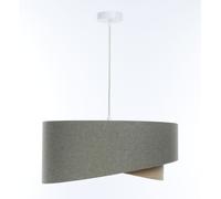 Pendelleuchte Lampada a Sospensione Moderno Verde Beige E27 Rotondo D: 40 CM