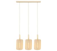 Pendelleuchte Metallo Beige Ottone 3-flammig Sala E27 Sospensione Soggiorno