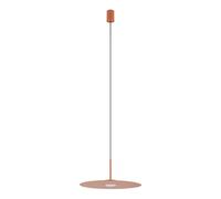 Pendelleuchte Pranzo Metallo Ø40 CM Rotondo GX53 Terracotta Sospensione Moderno