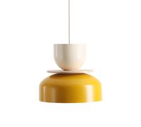 Pendelleuchte Rimo Cucina Giallo Crema Rotonda B 30 cm E27