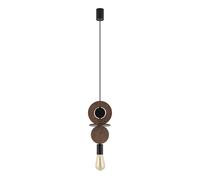 Pendelleuchte Sala da Pranzo Legno Metallo E27 Ø16 CM Decorativo Lampada Moderno
