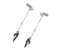 Pendente Auricolare Ispirato All'animale Gotico Per Uomini E Donne Ciondolo Auricolare Fatto A Mano Con Iposizioni In Lega Gioielli Scuri E Orero Unisex Dichiarazione