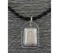 Pendente Buddha Con Corda A Raso Di Collo Di 2,3 Cm Phra Somdej #1621