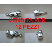 PENDENTE CIONDOLO COLLANA PER COLLANA GUANTO GUANTONE FIT BOXE BOXING X12 PEZZI