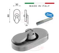 PENDENTE DK MANIGLIA SNODATA CREMONESE FINESTRA CROMO SATINATA SALVASPAZIO