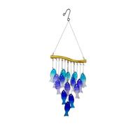 Pendente in cristallo da appendere per giardini, acchiappasole, campane a vento, per balcone, giardino, esposizione di riflessione della luce, scacciaspiriti con suono chiaro