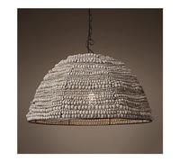Pendente industriale leggero lampadario in perline lampadario retrò a semicerchio leggero ambientale in stile americano lampada appesa il soffitto del soffitto per il salotto della camera da letto