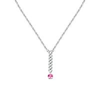 Pendente MORELLATO donna Poetica acciaio / cristallo rosa