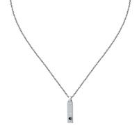 Pendente MORELLATO uomo Motown acciaio / pietra nera