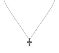 Pendente MORELLATO uomo Motown croce / nero / punto luce
