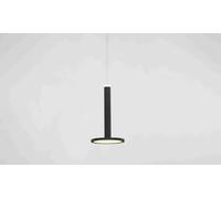 Pendente senza rosone d' attacco TUA, LED/9W 800LM 3000K, nero opaco, ø 15 H4M