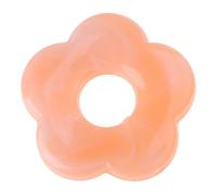 Pendenti di fascino della resina tinta Hollow cinque petali del fiore del pendente accessori dei monili per l'artigianato dei monili