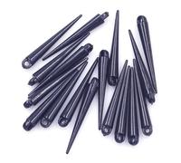 Pendenti Spikes Rivetto a strappo Punk Borchie Cono acrilico for orecchini Collana Charms Gioielli Risultati fai da te 50 pezzi(34mm)