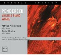 Penderecki, K. - Violin & Piano Works