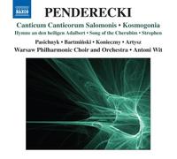 Penderecki Krzysztof - Canitcum Canticorum Salomnis/Kosmogonia