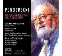 Krzysztof Penderecki Penderecki: Violin Concerto No. 1/Viola Concerto (CD) Album