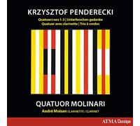Penderecki/ Quatuor Molinari/ Moisan - Quatuors 1-3