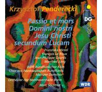 Penderecki: St Luke Passion (CD)