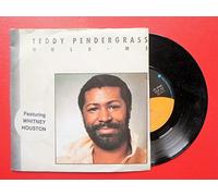 Pendergrass, Teddy - Pendergrass, Teddy Hold Me 7" Asylum EKR32 EX/EX 1984 picture sleeve, a-side features Whitney Houston